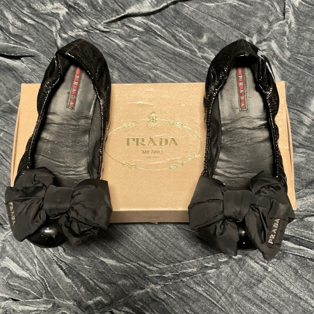 Prada ballet flats